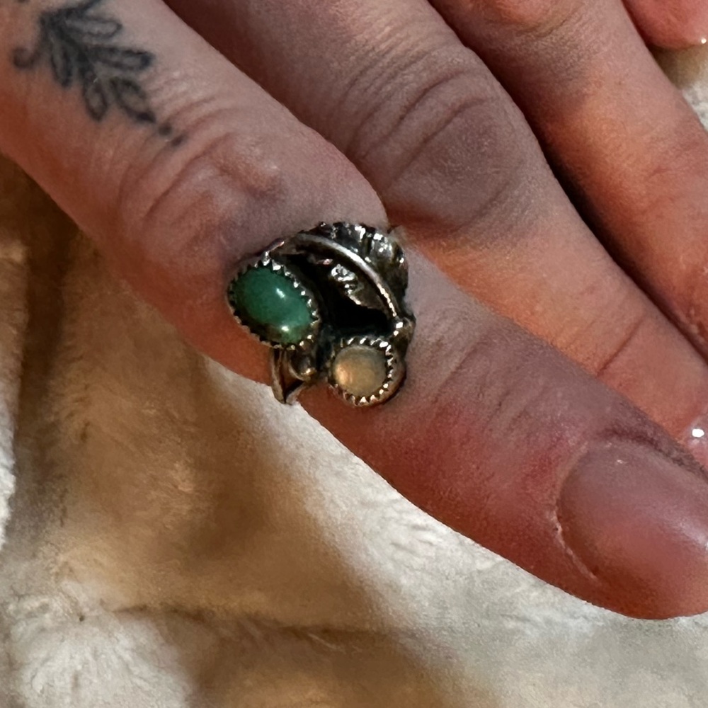 Vintage Sterling silver native Ring